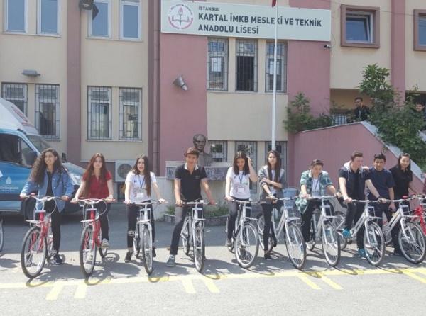 Pedalist Projesi Kapsamında Bisikletlerimizi Teslim Aldık