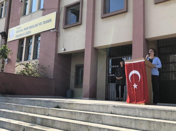 Kartal İMKB Mesleki  ve  Teknik Anadolu  Lisesi´nde  2018-2019 Eğitim  Öğretim Yılı Açılış  Programı Yapıldı